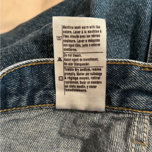 Carhartt Men's Size 34x34 Denim Blue Jeans Relaxed Fit Med Wash Loose Workwear - Picture 7 of 11